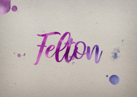 Felton Watercolor Name DP