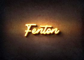 Glow Name Profile Picture for Fenton