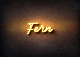 Glow Name Profile Picture for Fern