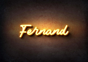 Glow Name Profile Picture for Fernand