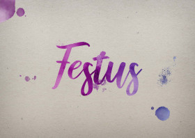Festus Watercolor Name DP