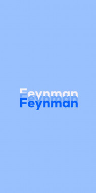 Name DP: Feynman