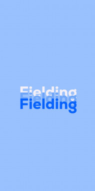 Name DP: Fielding