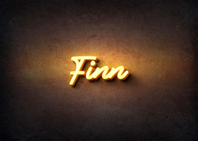 Glow Name Profile Picture for Finn
