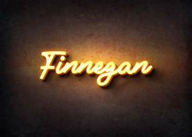 Glow Name Profile Picture for Finnegan