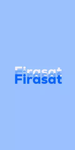 Name DP: Firasat