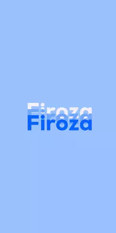 Name DP: Firoza