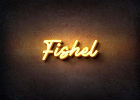 Glow Name Profile Picture for Fishel
