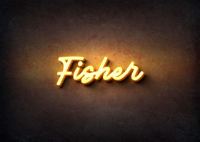 Glow Name Profile Picture for Fisher
