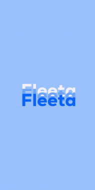 Name DP: Fleeta