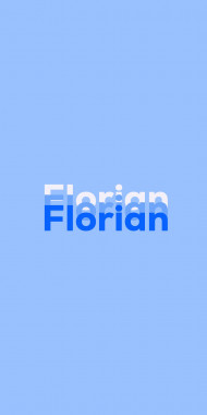 Name DP: Florian