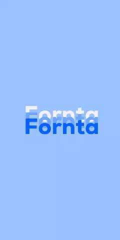 Name DP: Fornta