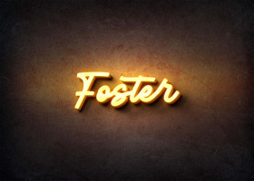 Glow Name Profile Picture for Foster