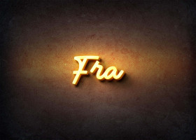 Glow Name Profile Picture for Fra