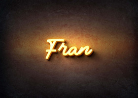 Glow Name Profile Picture for Fran