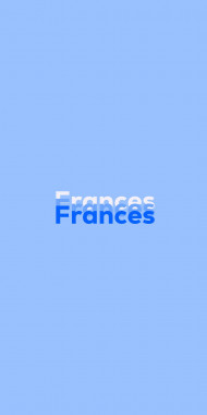 Name DP: Frances