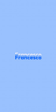 Name DP: Francesco