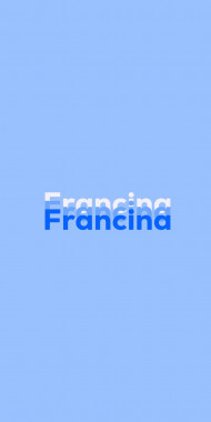 Name DP: Francina