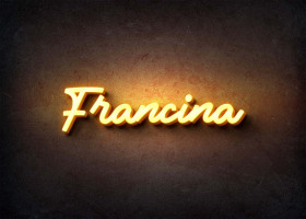 Glow Name Profile Picture for Francina