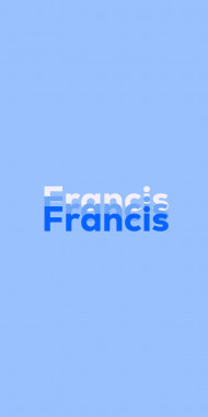 Name DP: Francis
