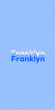 Name DP: Franklyn