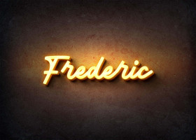 Glow Name Profile Picture for Frederic