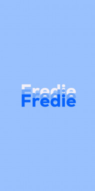 Name DP: Fredie