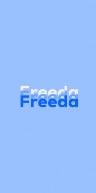 Name DP: Freeda