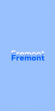 Name DP: Fremont