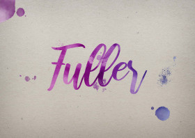 Fuller Watercolor Name DP