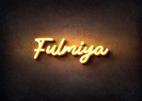 Glow Name Profile Picture for Fulmiya