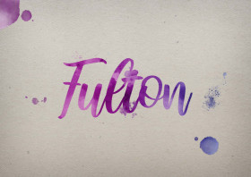 Fulton Watercolor Name DP