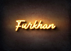 Glow Name Profile Picture for Furkhan