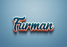 Cursive Name DP: Furman