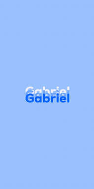 Name DP: Gabriel