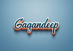 Cursive Name DP: Gagandeep