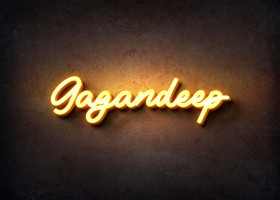 Glow Name Profile Picture for Gagandeep