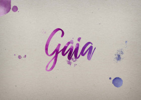 Gaia Watercolor Name DP