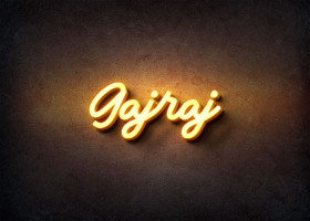 Glow Name Profile Picture for Gajraj