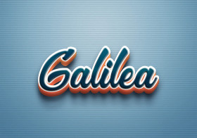 Cursive Name DP: Galilea