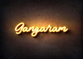 Glow Name Profile Picture for Gangaram