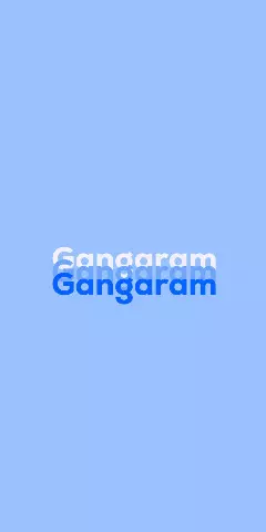 Name DP: Gangaram