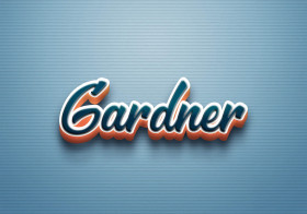 Cursive Name DP: Gardner