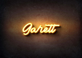 Glow Name Profile Picture for Garett