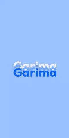 Name DP: Garima