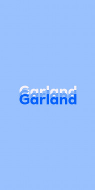 Name DP: Garland