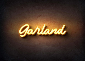 Glow Name Profile Picture for Garland