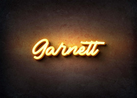 Glow Name Profile Picture for Garnett