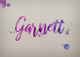 Garnett Watercolor Name DP