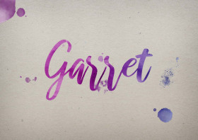 Garret Watercolor Name DP